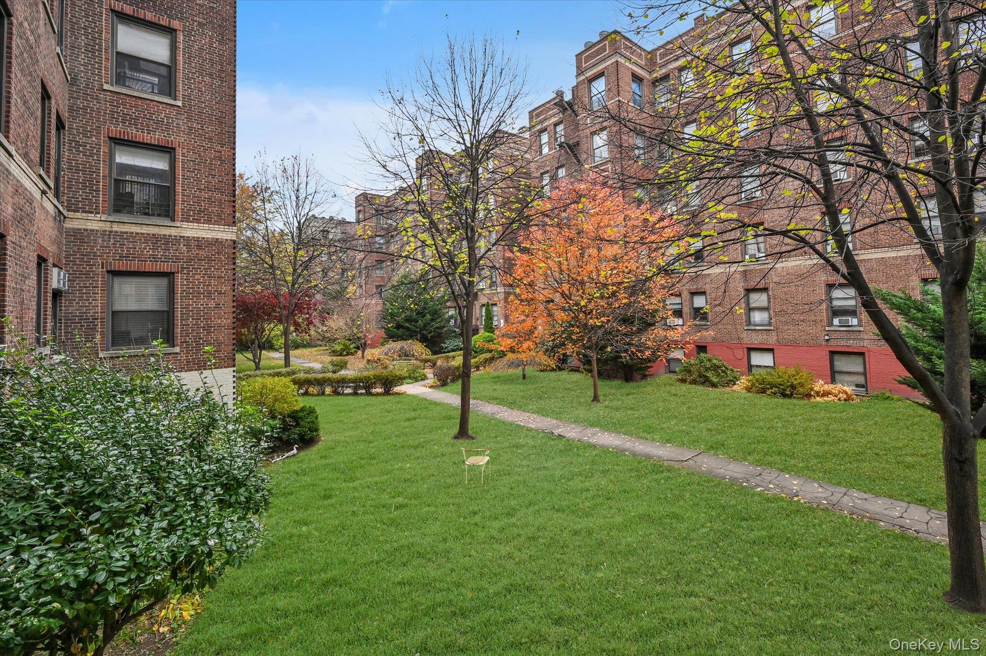 37-16 80th Street, Unit 2 Queens, NY 11372 - Photo 14 of 18 a view of a backyard with plants and large trees