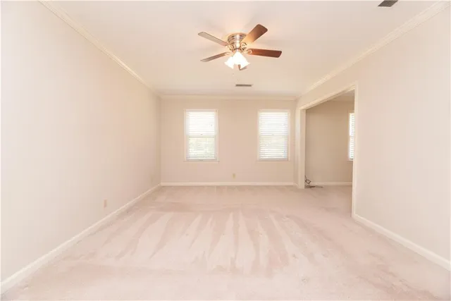 a view of house with river and trees around