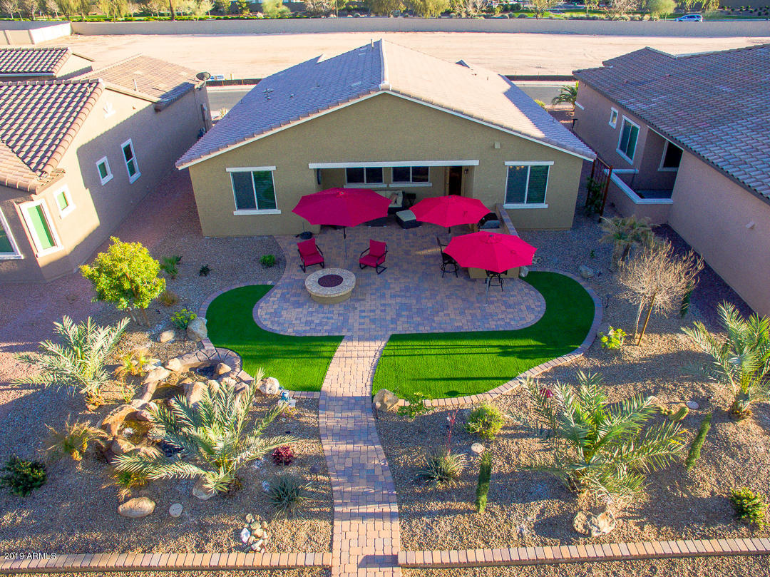 42114 West Cribbage Road Maricopa, AZ 85138 - Photo 2 of 68 Aerial Backyard photo