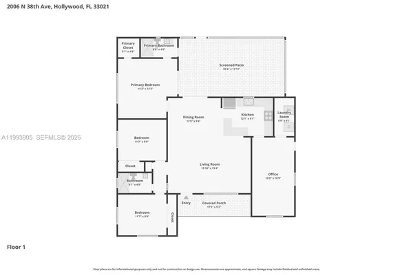 $598,000 | 2006 North 38th Avenue, Hollywood, FL 33021