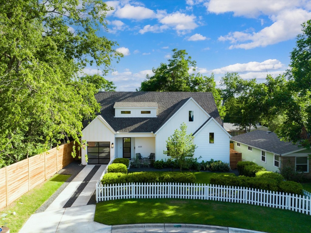 6301 Wild Street Austin, TX 78757 - Photo 1 of 1 a view of a house with a yard