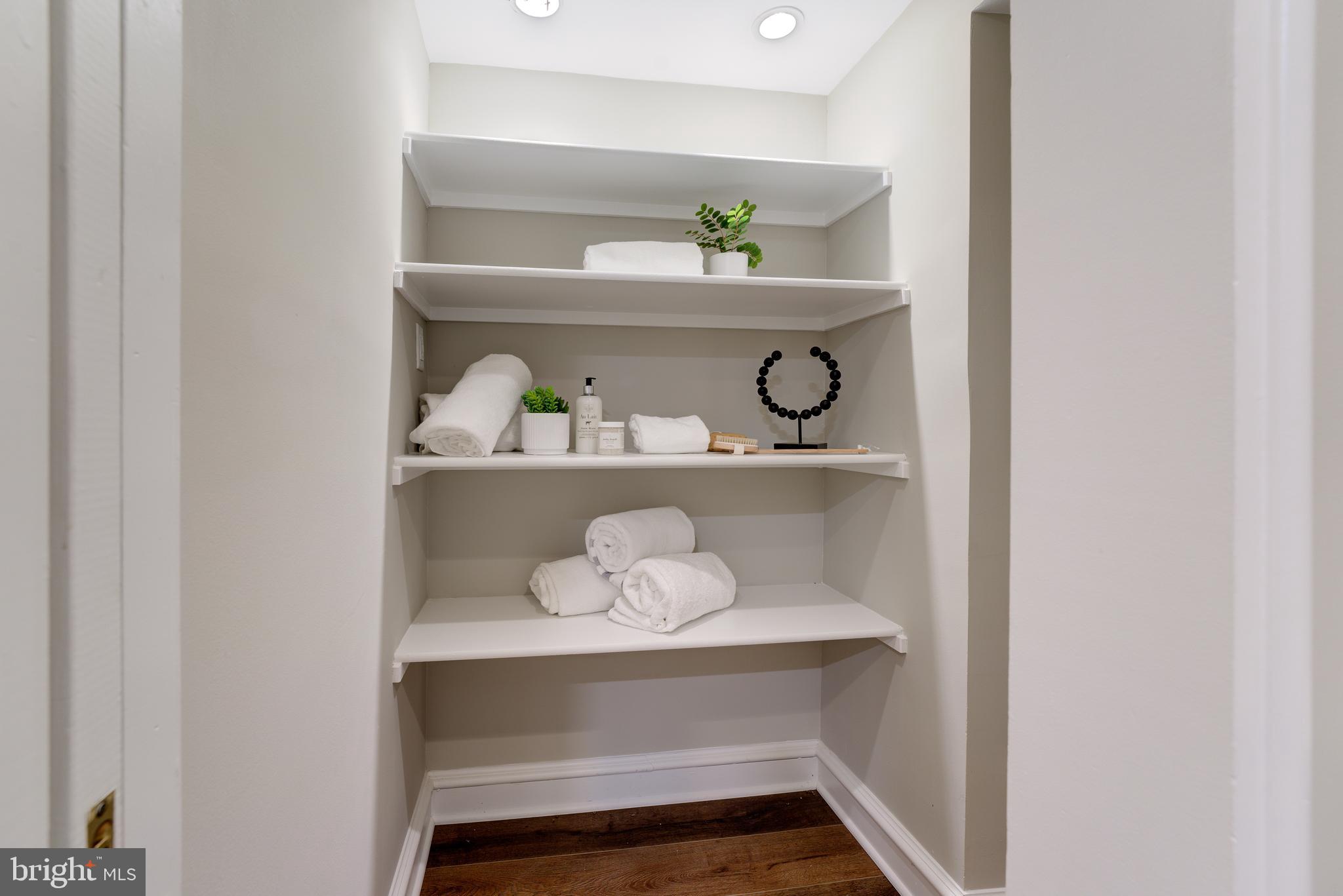 1302 R Street Northwest, Unit 1 Washington, DC 20009 - Photo 27 of 45 Huge built-ins for whatever you want to store!