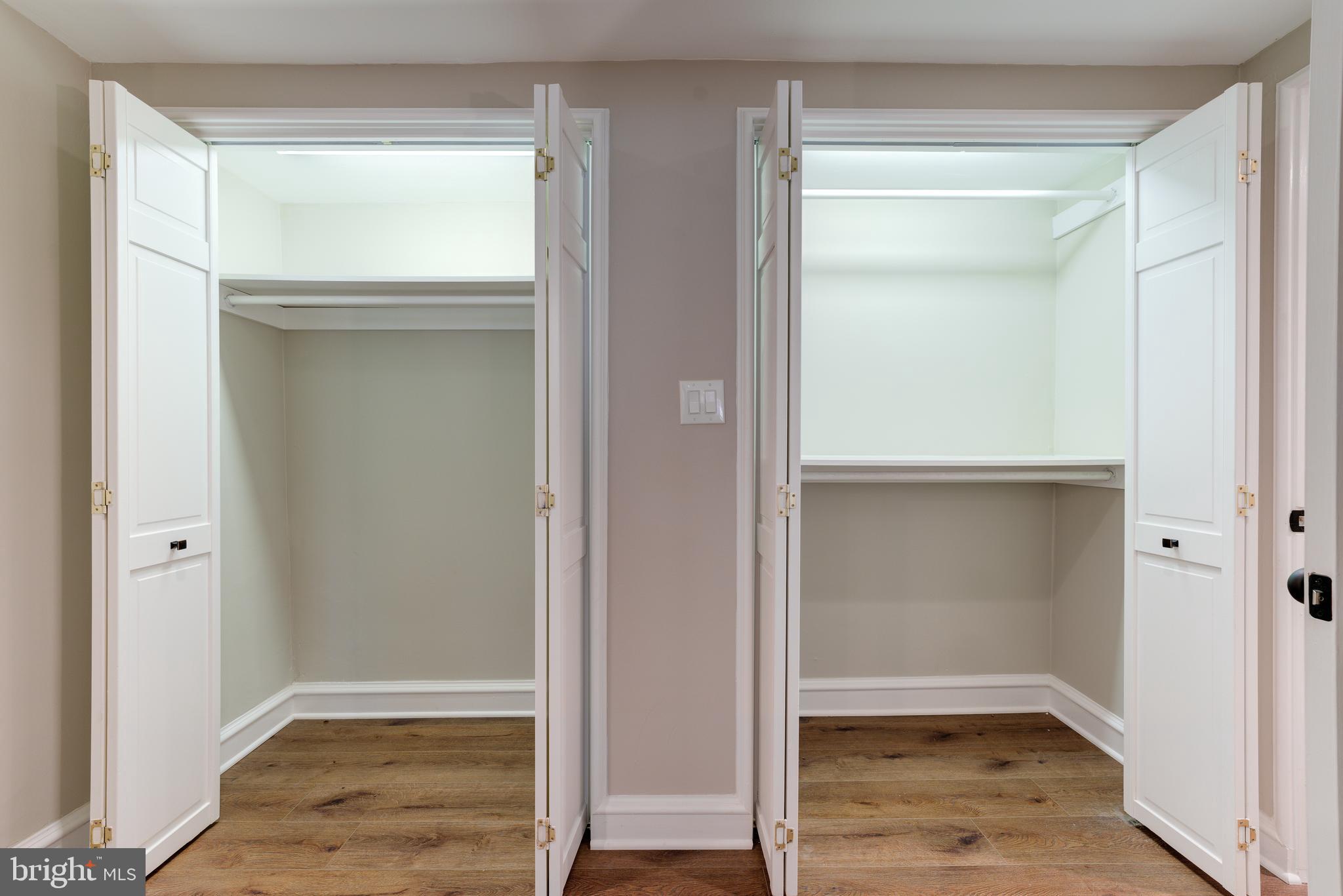 1302 R Street Northwest, Unit 1 Washington, DC 20009 - Photo 28 of 45 4 banks of closet space in lower level!