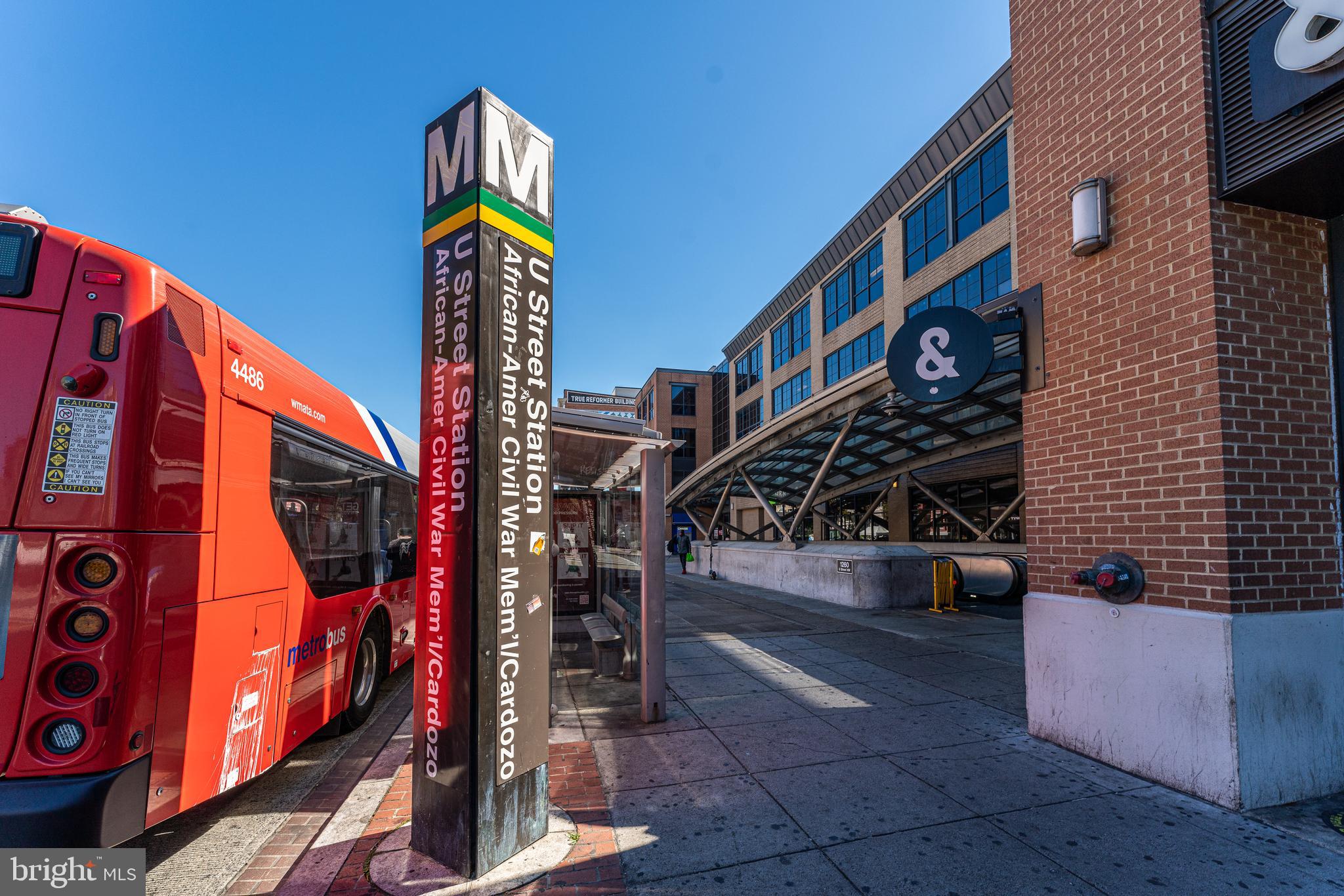 1302 R Street Northwest, Unit 1 Washington, DC 20009 - Photo 34 of 45 U St Metro only 3 blocks away!