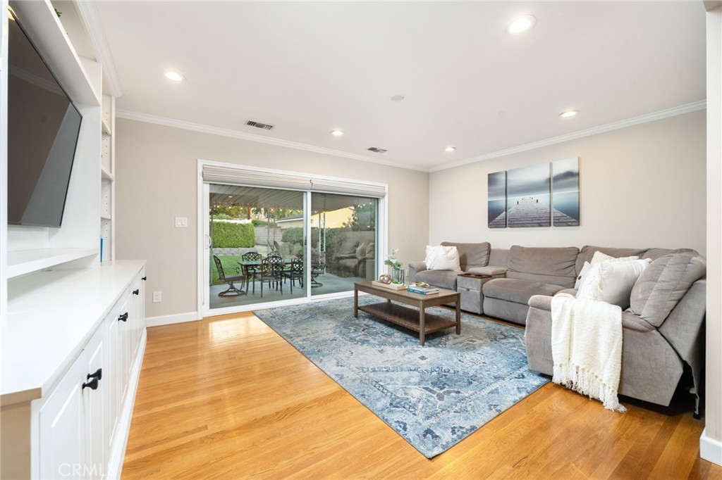536 North Pennsylvania Avenue Glendora, CA 91741 - Photo 11 of 38 a living room with furniture and a flat screen tv