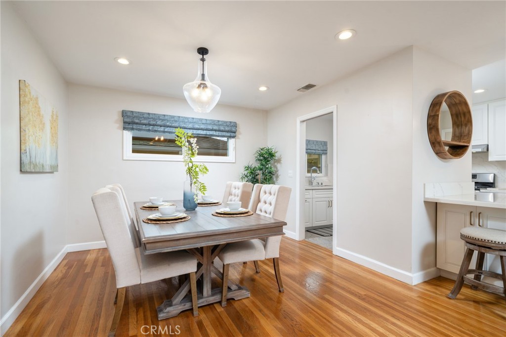 536 North Pennsylvania Avenue Glendora, CA 91741 - Photo 10 of 38 a view of a dining room with furniture window and wooden floor