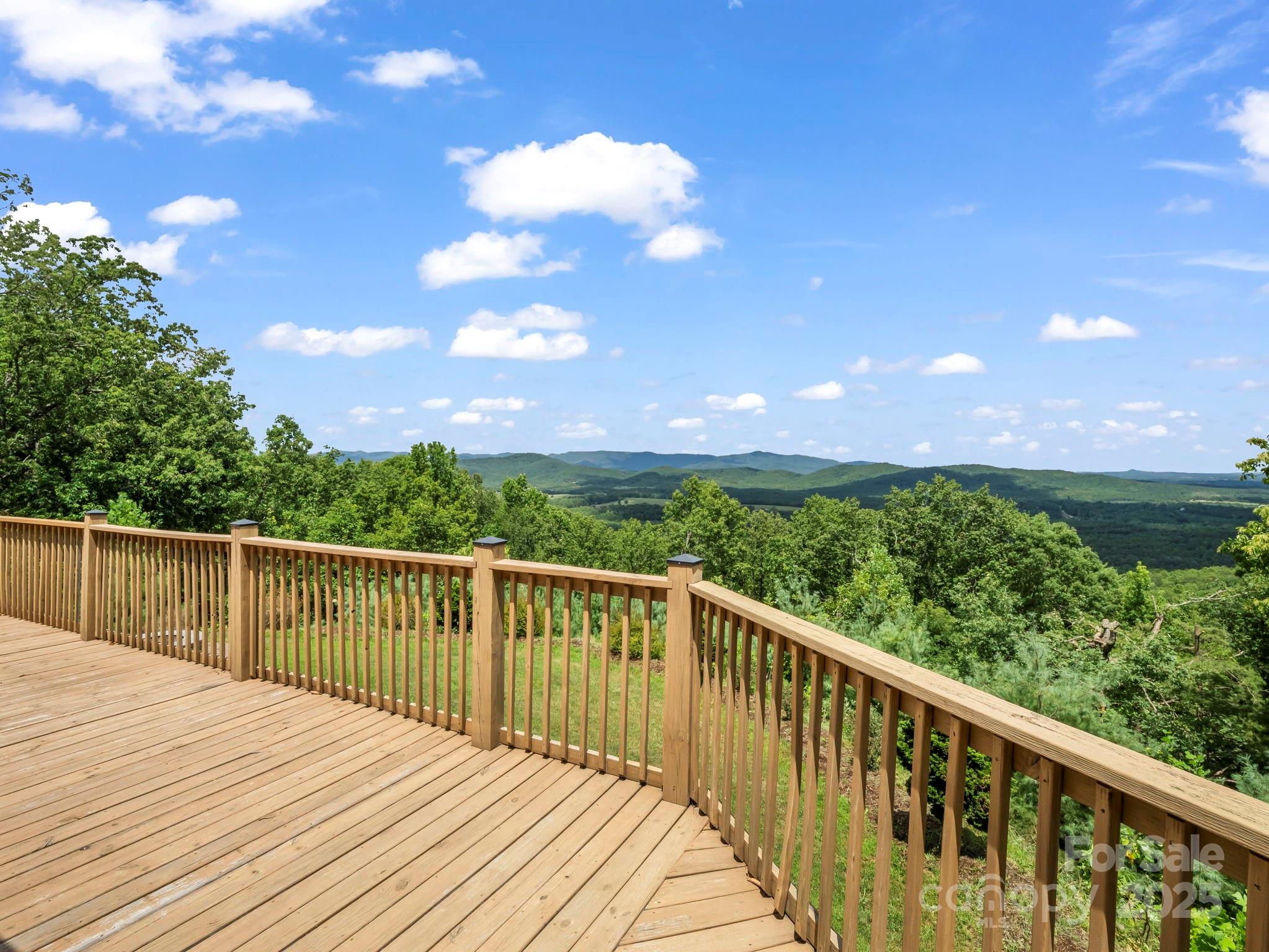 995 Towery Trace Road Ellenboro, NC 28040 - Photo 36 of 47 a view of balcony with wooden floor and fence