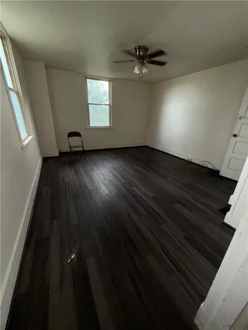 wooden floor in an empty room