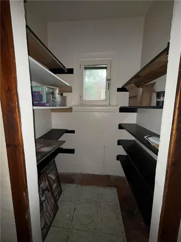 a view of storage and utility room