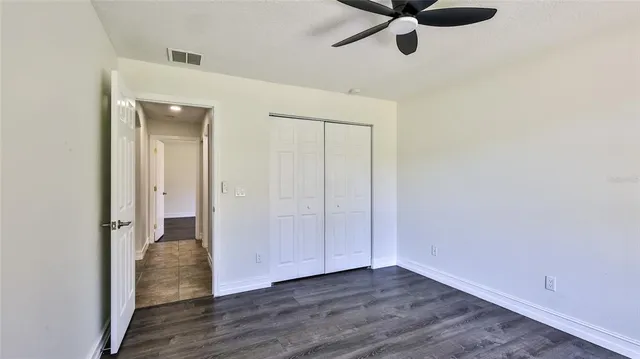 wooden floor in an empty room