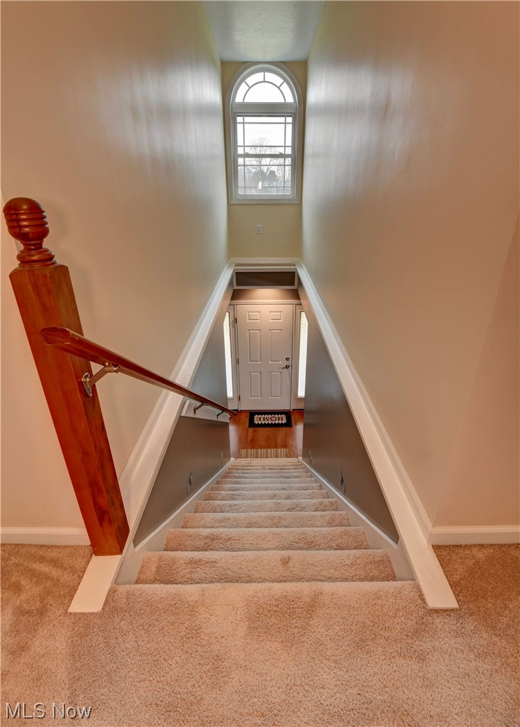 4301 Murray Road Dover, OH 44622 - Photo 26 of 49 Stairs featuring carpet