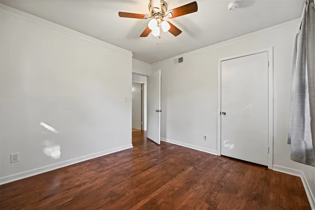 wooden floor in an empty room