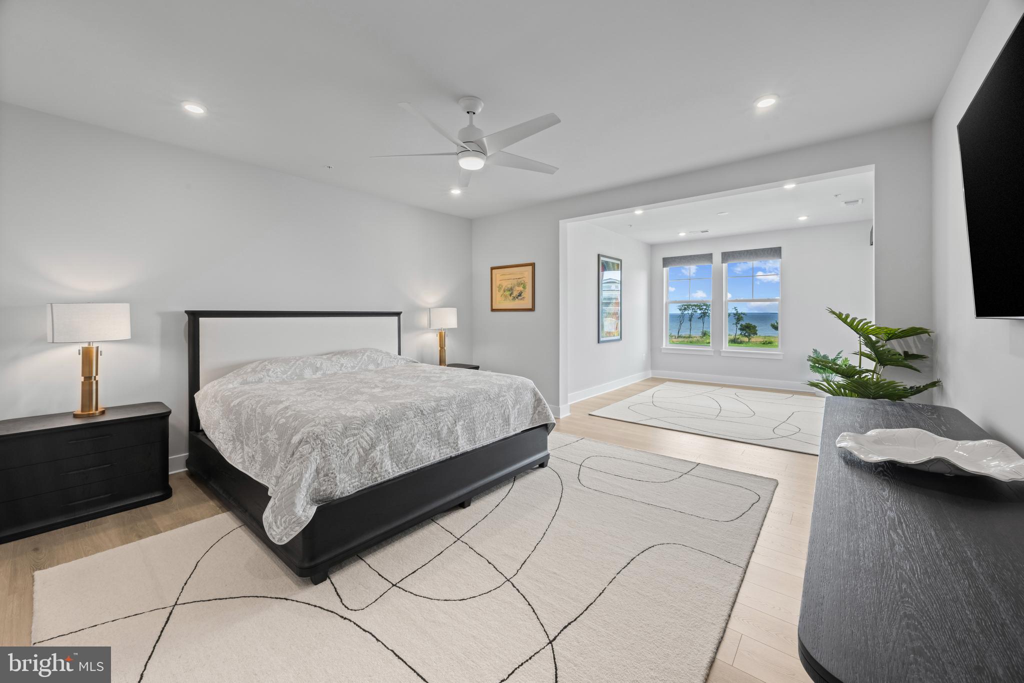 201 Switchgrass Way, Unit 34 Chester, MD 21619 - Photo 13 of 41 Primary Bedroom Overlooking the Chester River