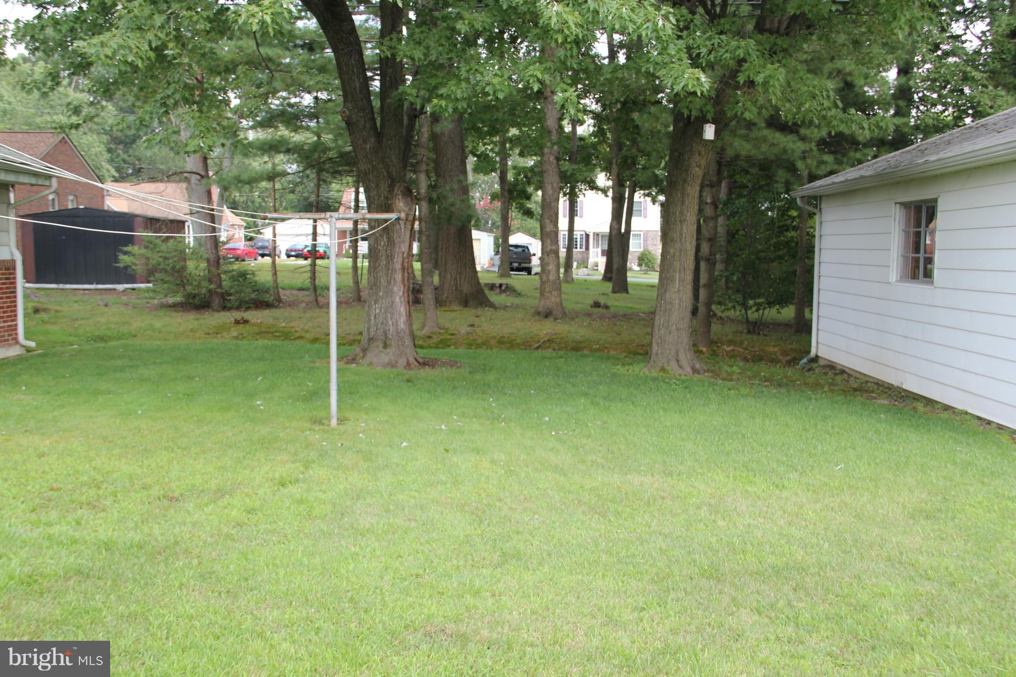 9511 Holiday Manor Road Baltimore, MD 21236 - Photo 29 of 29 a backyard of a house with plants and large tree