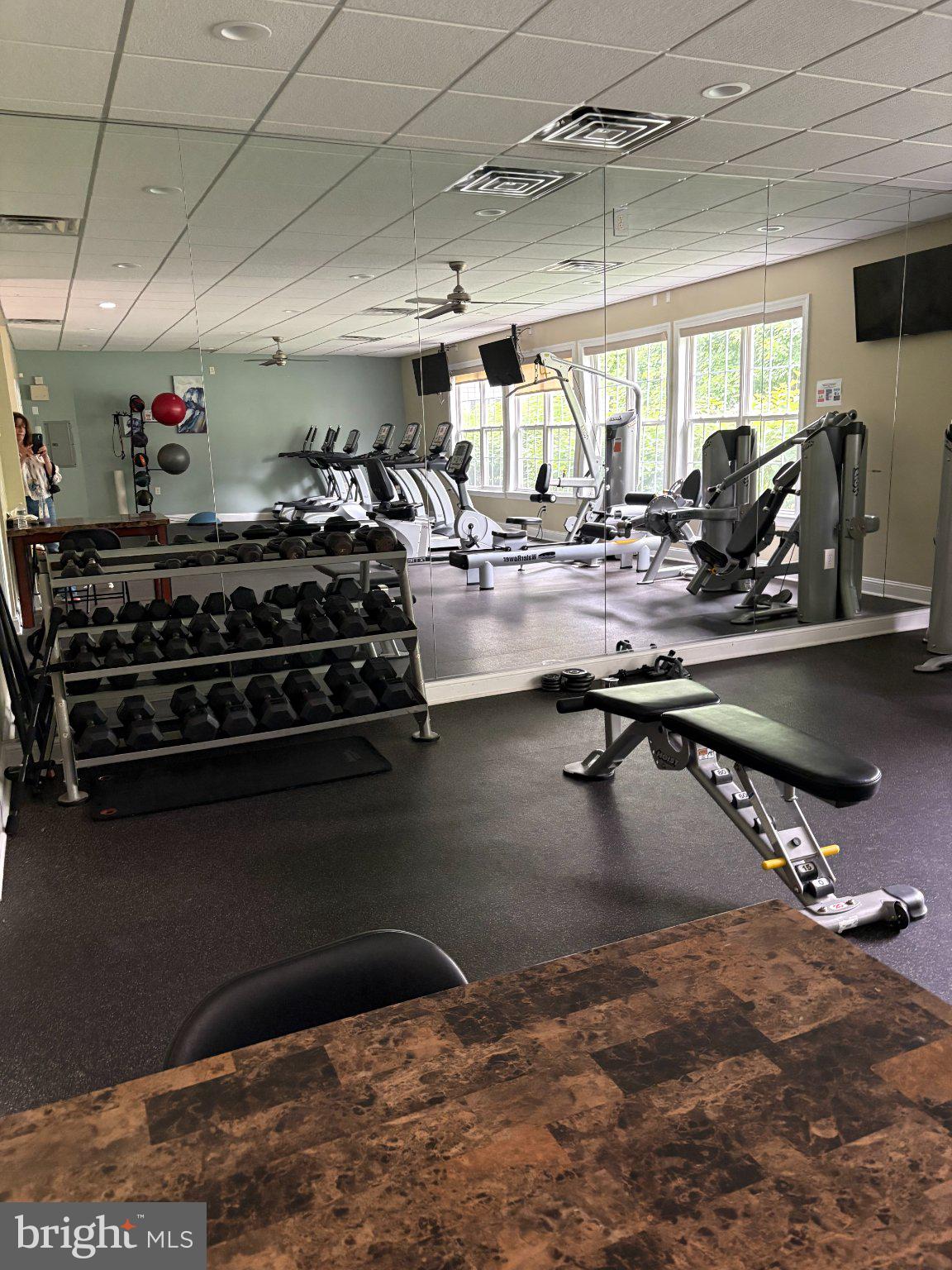 38 Kyle Way Ewing, NJ 08628 - Photo 38 of 38 Modern fitness space with ample equipment.