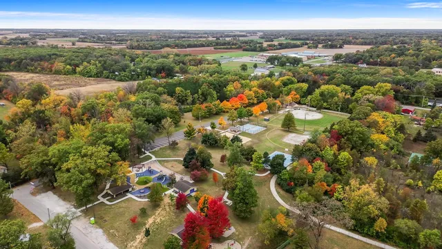 a view of city with ocean