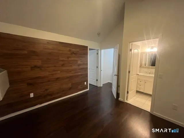 wooden floor in an empty room