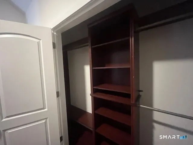 a view of walk in closet