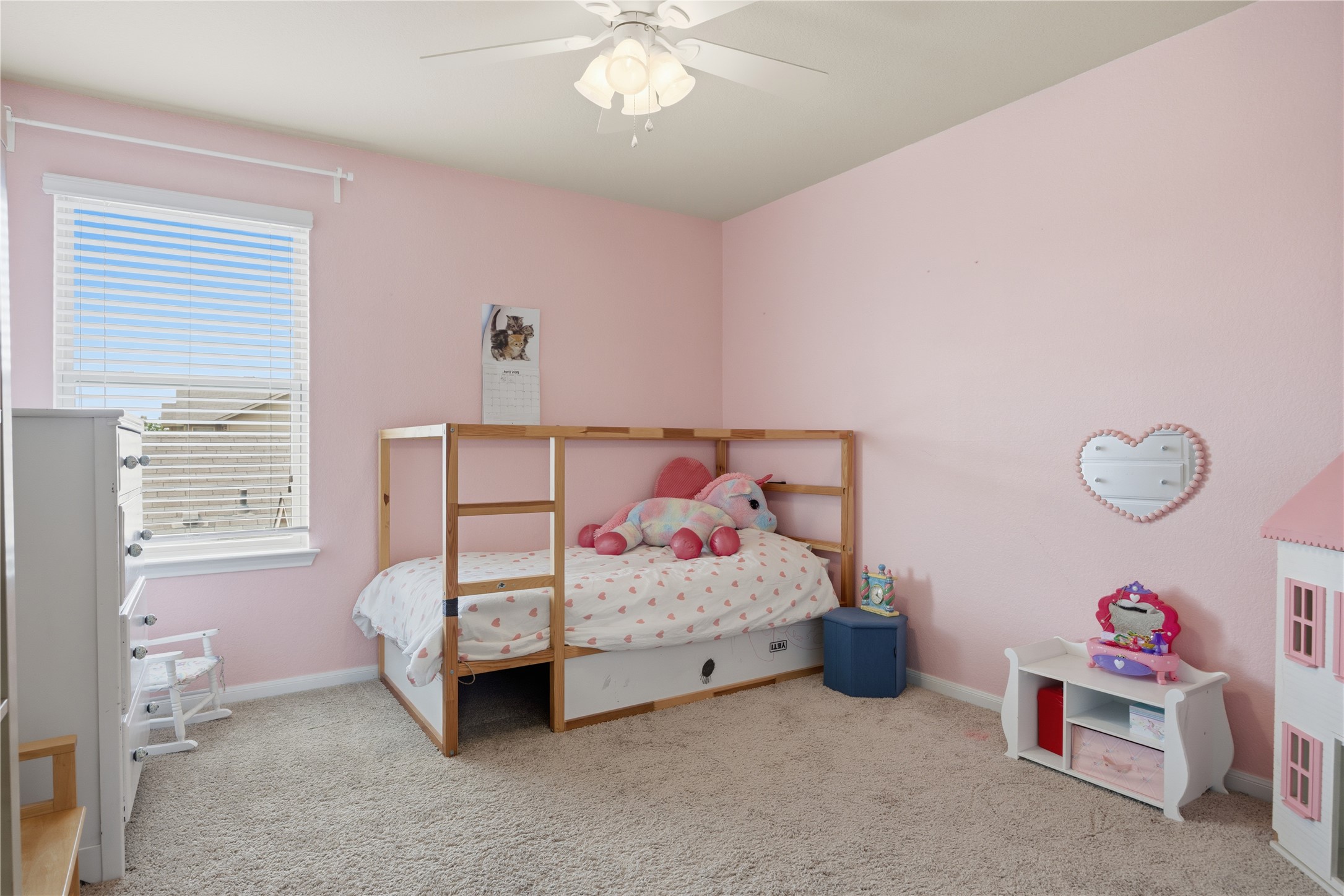 509 Pinnacle Drive Georgetown, TX 78626 - Photo 14 of 25 a bedroom with a bed and a window