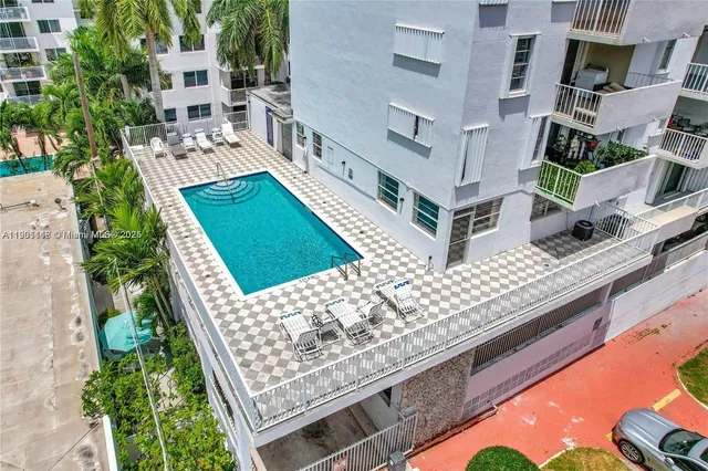 a city view with tall buildings