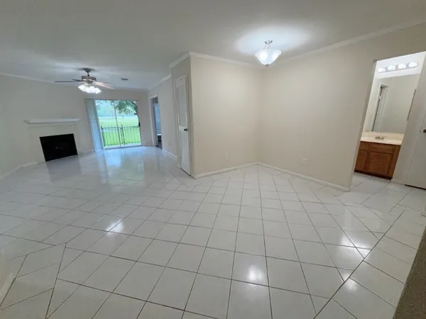 a view of a livingroom with a fireplace