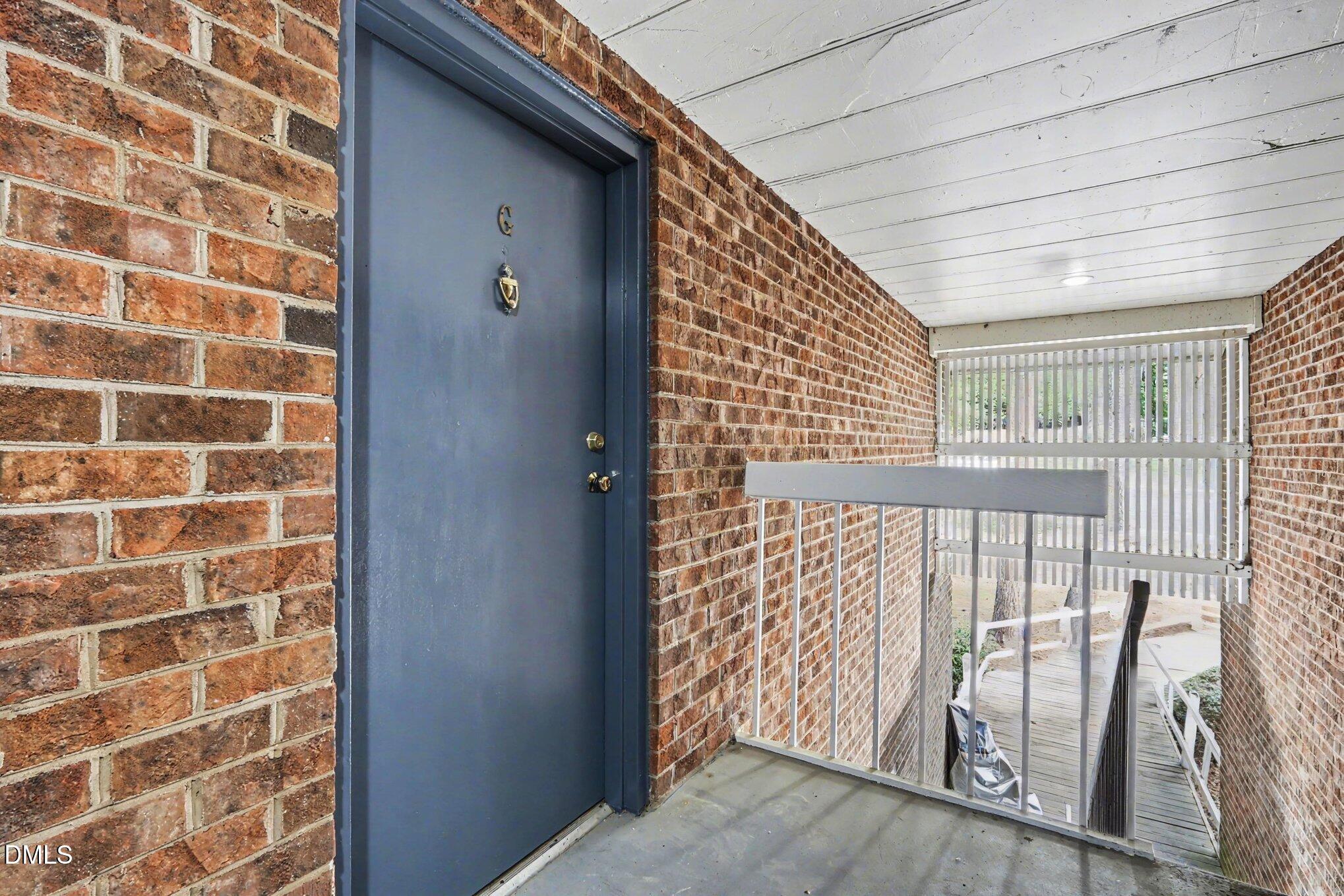 1014 Sandlin Place, Unit G Raleigh, NC 27606 - Photo 3 of 19 Entry Door