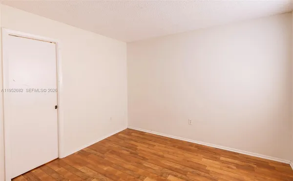 a view of empty room
