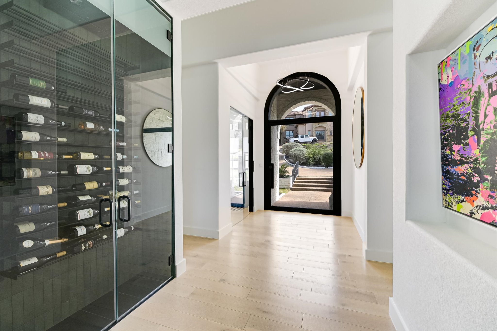 32 Wingreen Loop The Hills, TX 78738 - Photo 2 of 30 Entry with wine storage