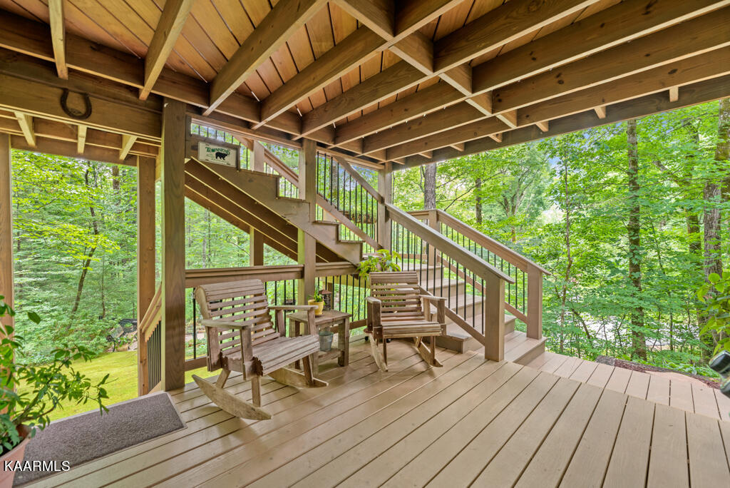 411 Laurel Road Townsend, TN 37882 - Photo 34 of 46 Covered Grilling Deck
