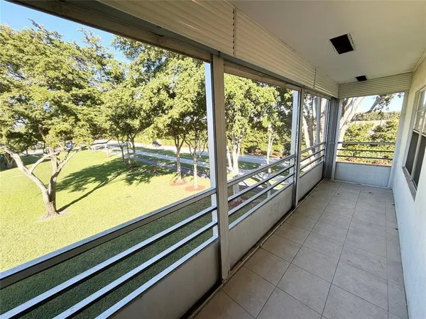 a view of front door