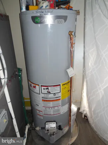 a view of water heater room