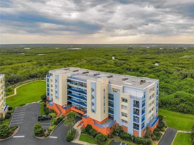 a view of a city with tall buildings