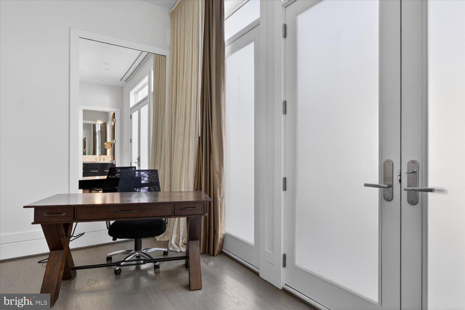 3017 Gates Road Northwest Washington, DC 20008 - Photo 45 of 95 2nd bedroom doors to pool