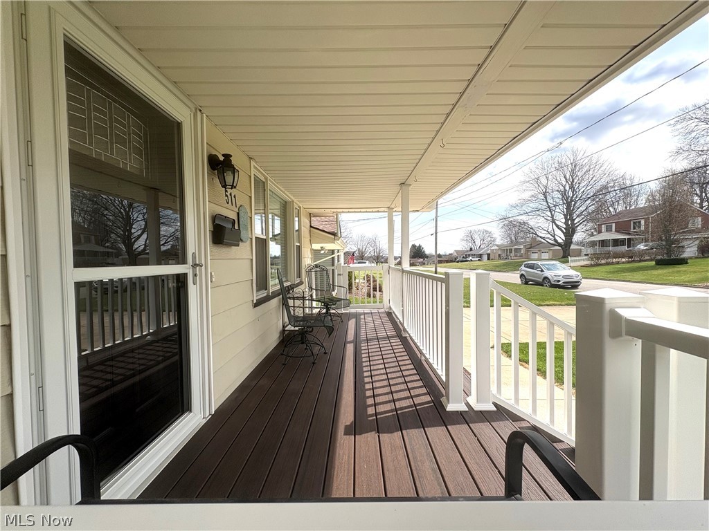 511 Edison Street Struthers, OH 44471 - Photo 2 of 42 Front Covered Deck