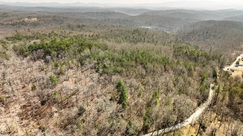 a view of a mountain in the distance