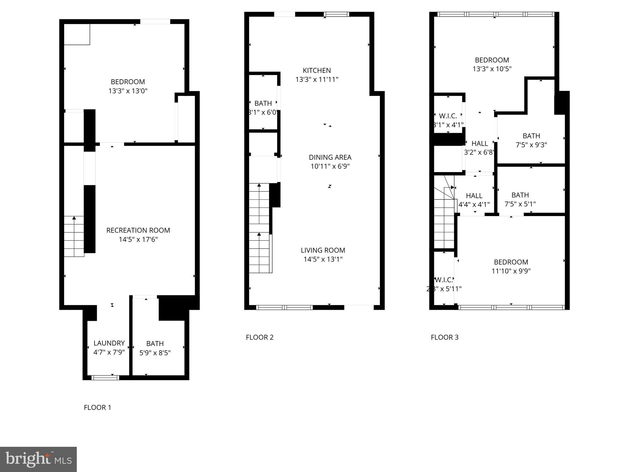 5132 7th Street Northwest Washington, DC 20011 - Photo 34 of 34 a picture of a floor plan