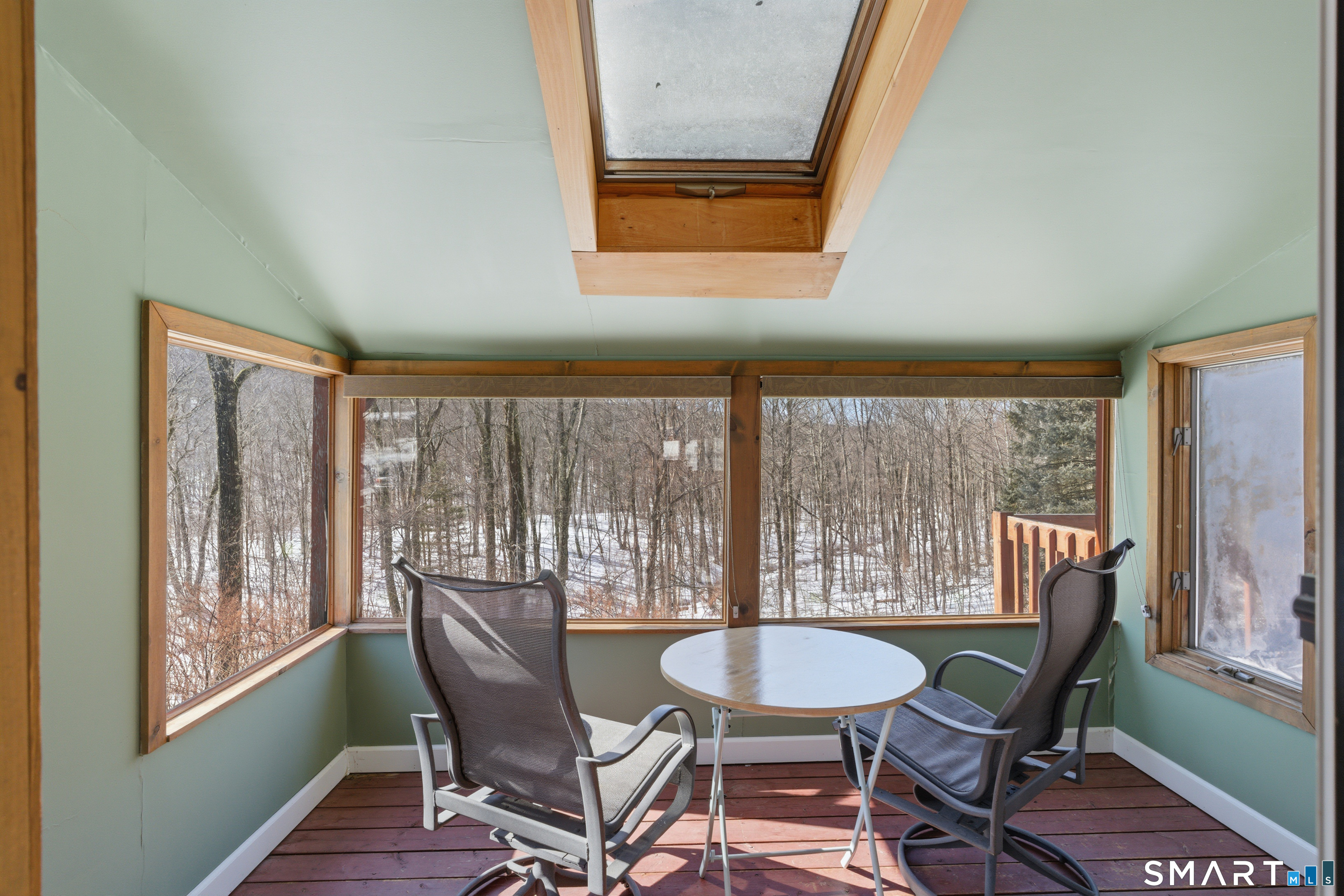 1616 Weed Road Torrington, CT 06790 - Photo 22 of 40 a view of a dining room with furniture window and outside view