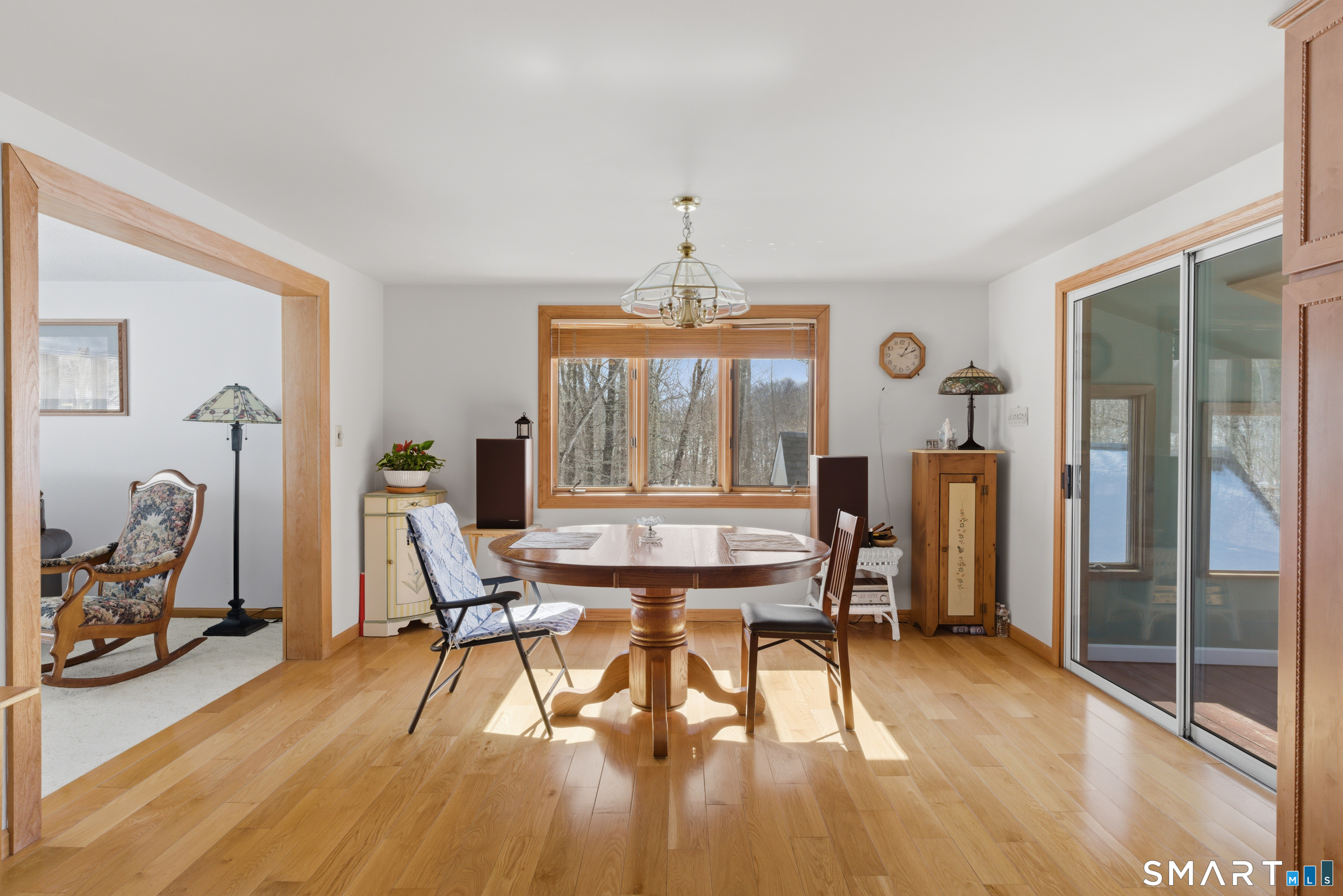 1616 Weed Road Torrington, CT 06790 - Photo 6 of 40 a dining room with furniture and wooden floor