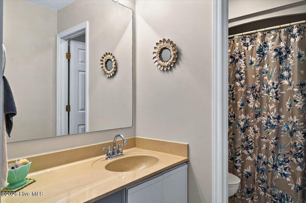 816 Colony Place Southwest, Unit D Sunset Beach, NC 28468 - Photo 30 of 55 Private full bath in Lock-out bedroom