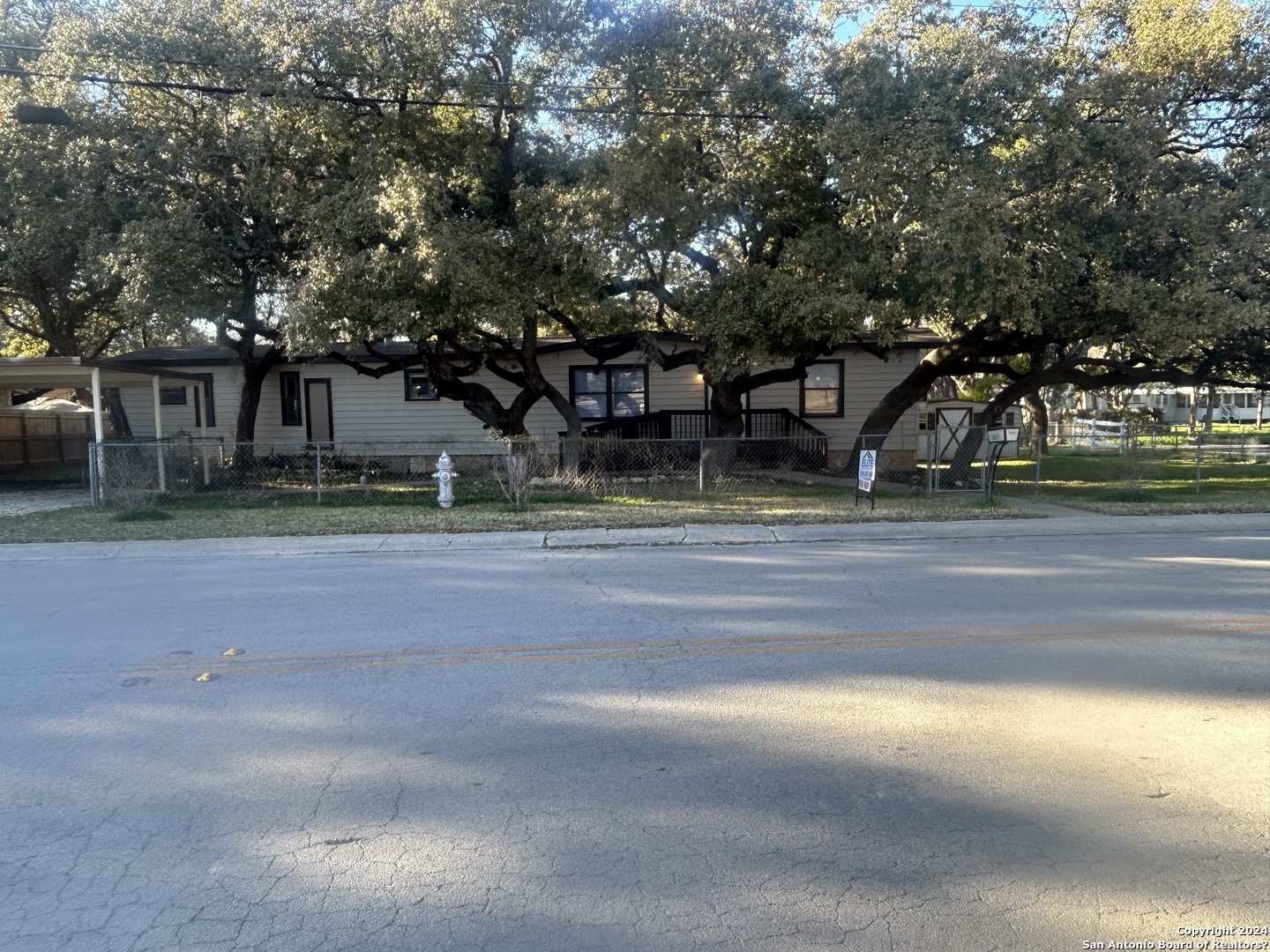 a view of the house with a street