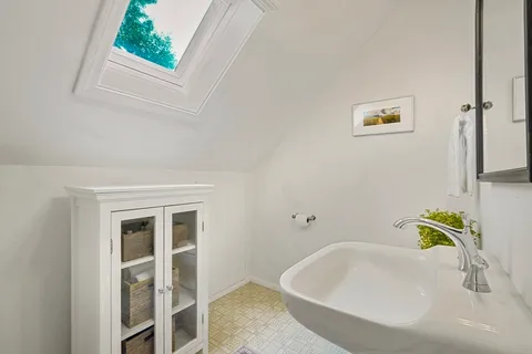 a bathroom with a sink