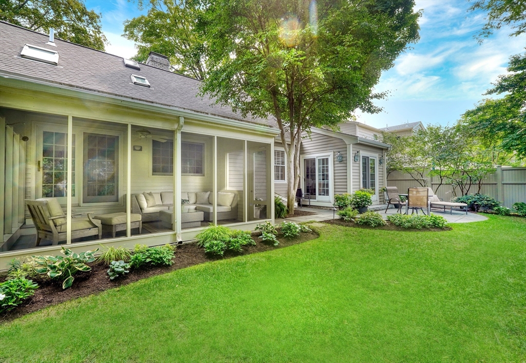 21 Philbrick Road Newton, MA 02459 - Photo 4 of 35 a view of a house with garden and yard