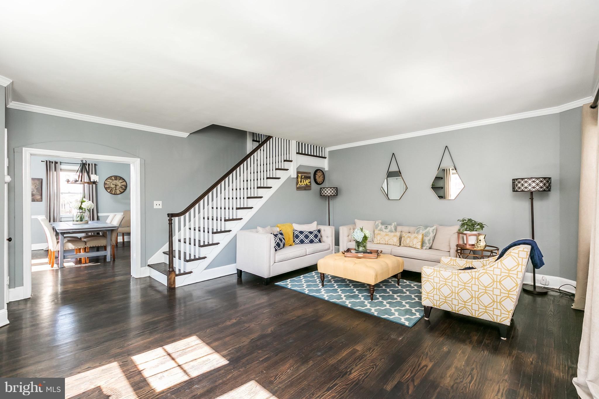 419 Hopkins Road Baltimore, MD 21212 - Photo 6 of 30 a room with furniture and stairs