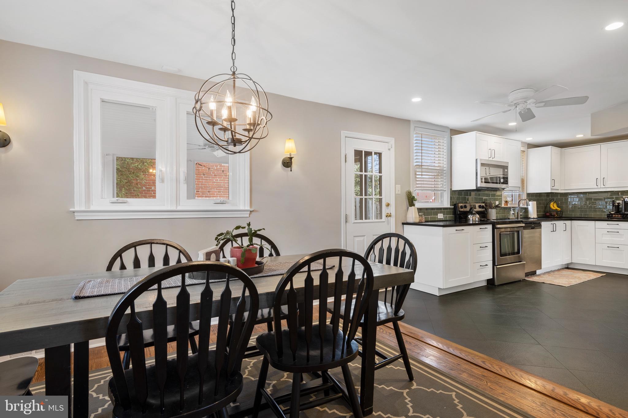 501 Achille Road Havertown, PA 19083 - Photo 6 of 32 Dining Room/Kitchen