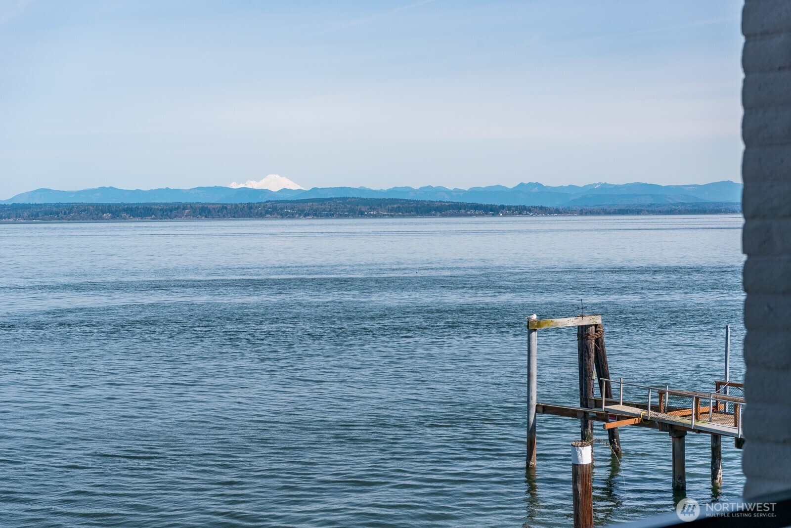 610 Front Street, Unit 302 Mukilteo, WA 98275 - Photo 12 of 40 a view of ocean with wooden floor