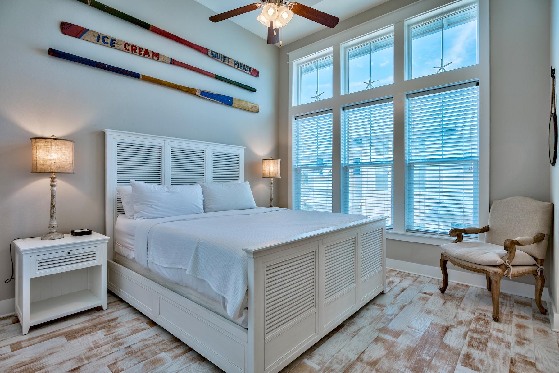 35 East Milestone Dr Inlet Beach, Unit B Inlet Beach, FL 32461 - Photo 14 of 25 Master Bedroom