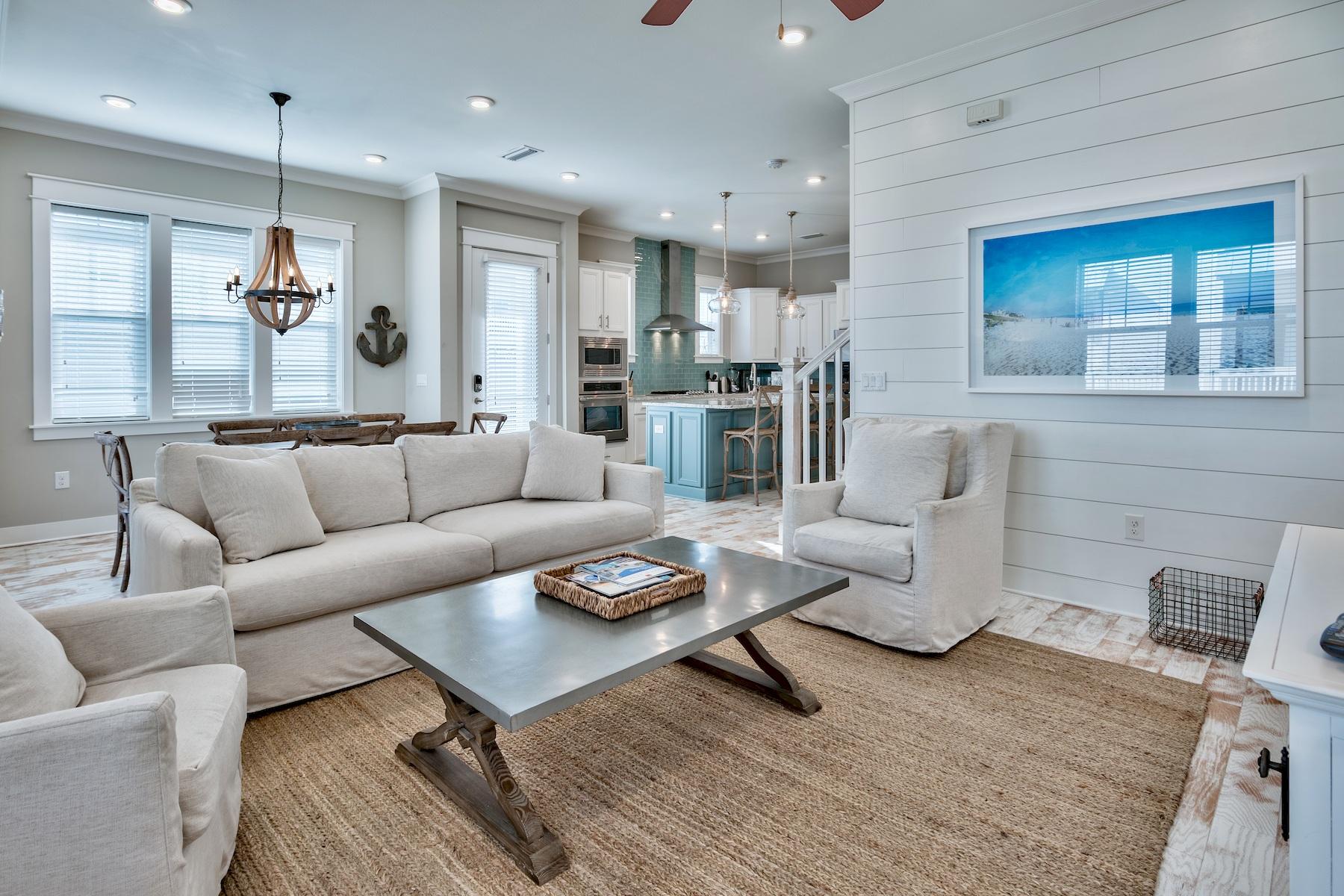 35 East Milestone Dr Inlet Beach, Unit B Inlet Beach, FL 32461 - Photo 3 of 25 Living Area