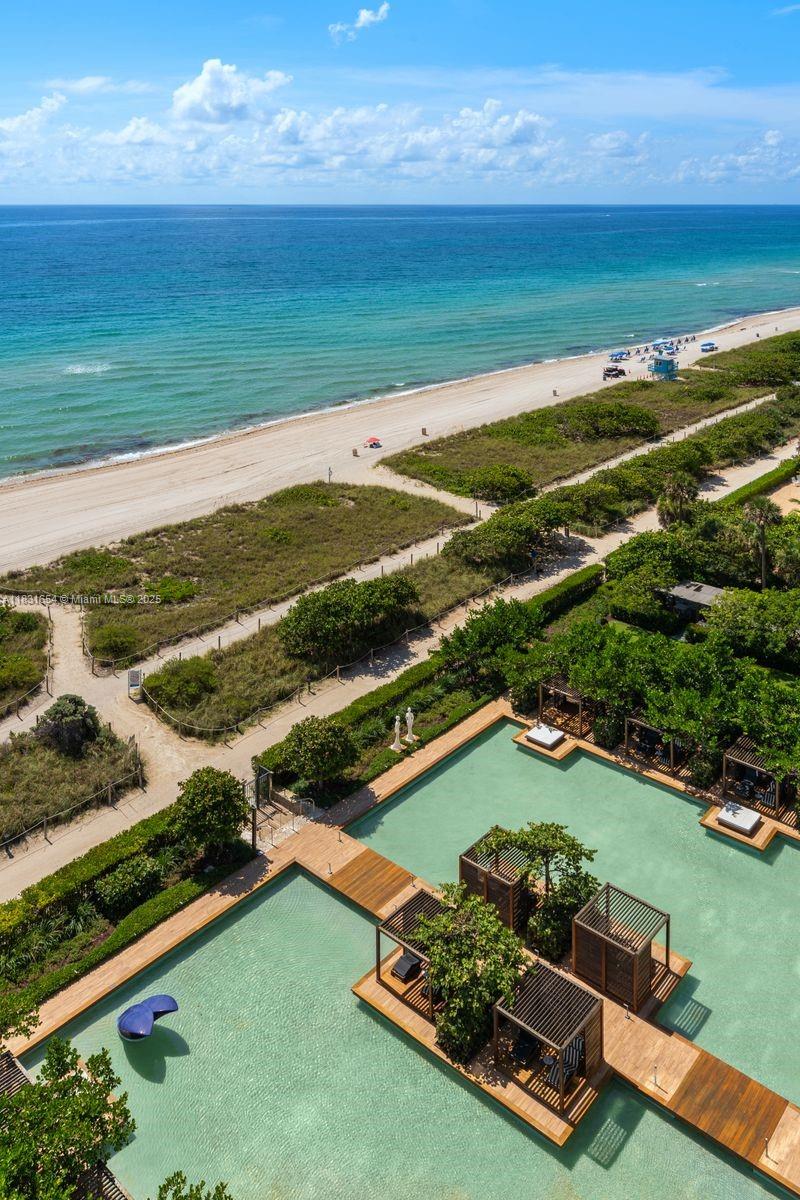 9349 Collins Avenue, Unit 1101 Surfside, FL 33154 - Photo 33 of 37 a view of a with an ocean beach