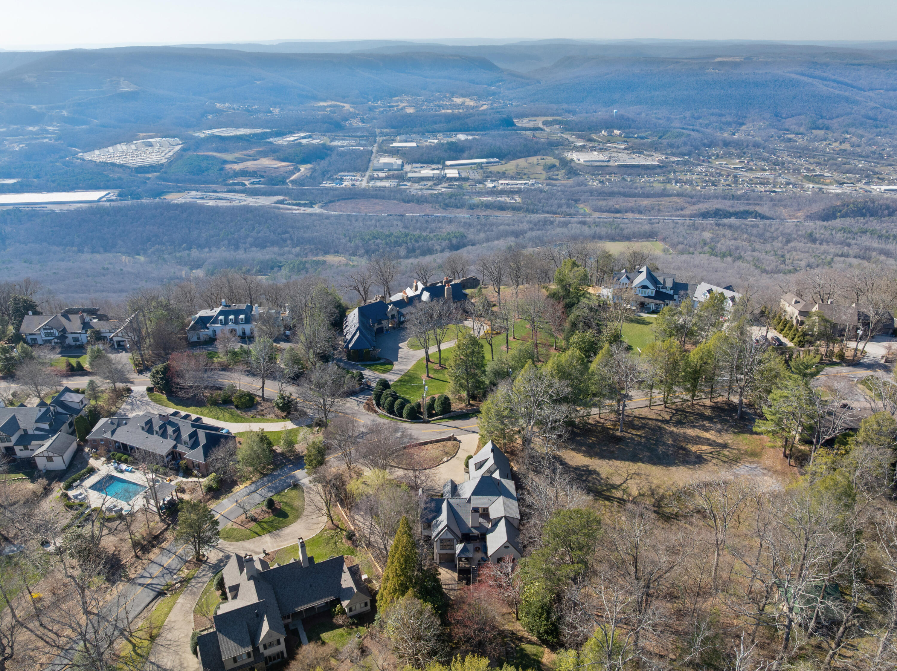 303 West Brow Road Lookout Mountain, TN 37350 - Photo 12 of 13 13 - 303 W Brow - Drone