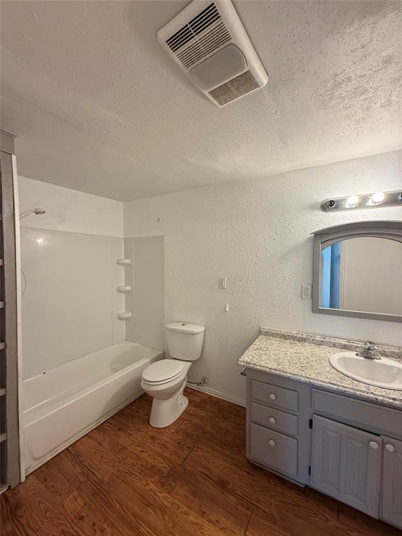 4812 Barbara Road River Oaks, TX 76114 - Photo 12 of 20 a bathroom with a granite countertop sink toilet and shower